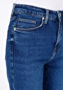 thumb-Regular Fit   Kadın İndigo Jean Pantolon