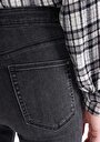 thumb-Skinny Fit   Kadın Siyah Jean Pantolon