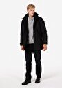 thumb-Regular Fit     Erkek Siyah Kaban