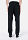 thumb-Regular Fit Orta Bel Düz Paça Erkek Siyah  Pantolon