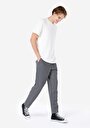 thumb-Carrot Fit Orta Bel Düz Paça Erkek Gri  Pantolon