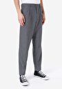 thumb-Carrot Fit Orta Bel Düz Paça Erkek Gri  Pantolon