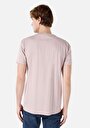 thumb-Regular Fit Yuvarlak Yaka Düz Erkek Pembe Kısa Kol Tişört