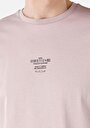 thumb-Regular Fit Yuvarlak Yaka Düz Erkek Pembe Kısa Kol Tişört