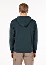 thumb-Regular Fit Örme Erkek Yeşil Sweatshirt