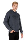 thumb-Regular Fit Erkek Örme Antrasit Sweatshirt