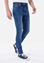 thumb-Skinny Fit   Erkek İndigo Jean Pantolon