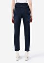 thumb-Slim Fit Orta Bel Daralan Paça Kadın Denim Jean Pantolon