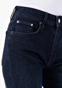 thumb-Slim Fit Orta Bel Daralan Paça Kadın Denim Jean Pantolon