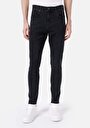 thumb-Slim Fit Düşük Bel Dar Paça Erkek Siyah Jean Pantolon