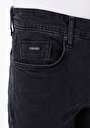 thumb-Slim Fit Düşük Bel Dar Paça Erkek Siyah Jean Pantolon