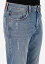 thumb-Regular Fit Erkek İndigo Denim Jean Pantolon