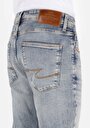 thumb-Straight Fit Erkek İndigo Jean Denim Pantolon