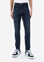 thumb-Straight Fit   Erkek Koyu İndigo Jean Pantolon