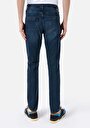 thumb-Straight Fit   Erkek Koyu İndigo Jean Pantolon