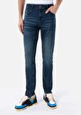 thumb-Straight Fit   Erkek Koyu İndigo Jean Pantolon