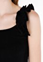 thumb-Slim Fit   Kadın Siyah Atlet