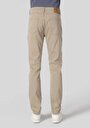 thumb-Straight Fit Orta Bel Düz Paça Erkek Bej  Pantolon