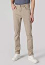 thumb-Straight Fit Orta Bel Düz Paça Erkek Bej  Pantolon