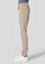 thumb-Straight Fit Orta Bel Düz Paça Erkek Bej  Pantolon