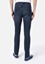 thumb-Straight Fit Düşük Bel Düz Paça Erkek Koyu İndigo Jean Pantolon