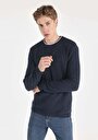 slim-fit-yuvarlak-yaka-duz-erkek-mavi-kazak