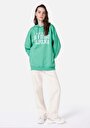 thumb-Oversize   Kadın Yeşil Sweatshirt