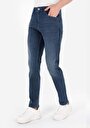 thumb-Regular Fit Erkek Koyu İndigo Denim Jean Pantolon