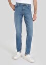 thumb-Slim Fit   Erkek İndigo Jean Pantolon