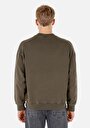 thumb-Oversize Fit   Erkek Yeşil Sweatshirt