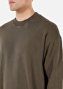 thumb-Oversize Fit   Erkek Yeşil Sweatshirt