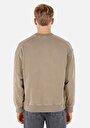 thumb-Oversize Fit   Erkek Gri Sweatshirt