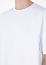 thumb-Comfort Fit Yuvarlak Yaka Düz Erkek Beyaz Kısa Kol Tişört