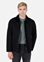 thumb-Comfort Fit     Erkek Siyah Mont