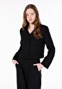 thumb-Regular Fit    Kadın Siyah Ceket