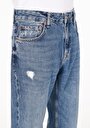 thumb-Regular Fit Erkek Mid İndigo Denim Jean Pantolon