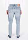 thumb-Loose Tapered Fit   Erkek İndigo Jean Pantolon