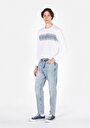thumb-Loose Tapered Fit   Erkek İndigo Jean Pantolon