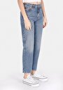 thumb-Straight Fit   Kadın İndigo Jean Pantolon