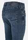thumb-Slim Fit   Erkek İndigo Jean Pantolon