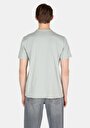 thumb-Regular Fit Yuvarlak Yaka Düz Erkek Turkuaz Kısa Kol Tişört