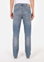 thumb-Straight Fit Düşük Bel Düz Paça Erkek İndigo Jean Pantolon