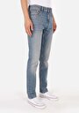 thumb-Straight Fit Düşük Bel Düz Paça Erkek İndigo Jean Pantolon