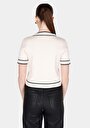 thumb-Slim Fit   Kadın Ekru Hırka