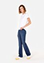 thumb-Regular Fit   Kadın İndigo Jean Pantolon