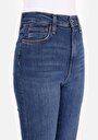 thumb-Regular Fit   Kadın İndigo Jean Pantolon