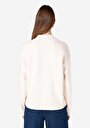 thumb-Regular Fit   Kadın Ekru Sweatshirt
