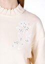 thumb-Regular Fit   Kadın Ekru Sweatshirt