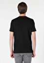 thumb-Regular Fit Yuvarlak Yaka Düz Erkek Siyah Kısa Kol Tişört