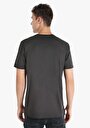 thumb-Regular Fit Yuvarlak Yaka  Erkek Antrasit Kısa Kol Tişört